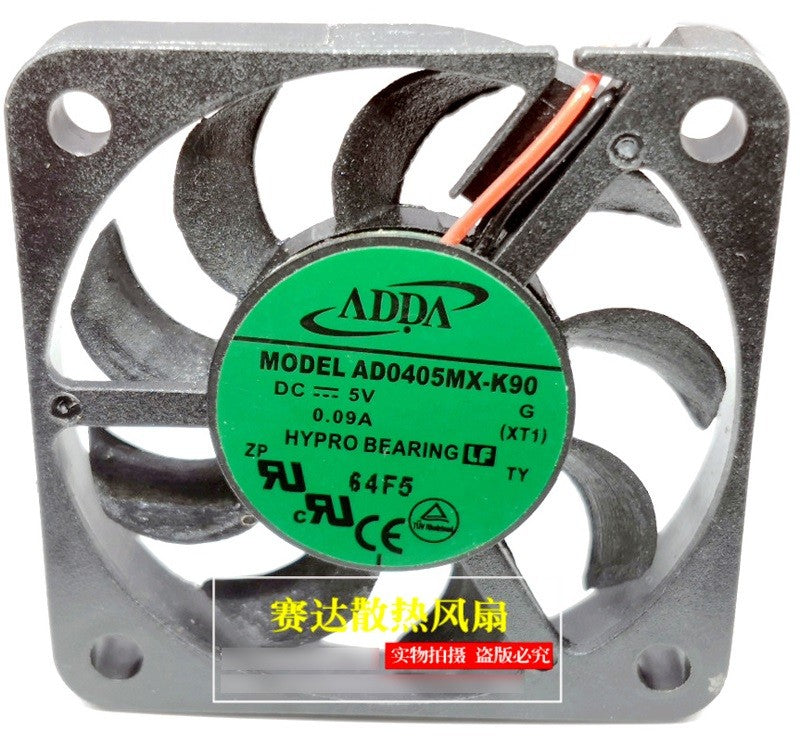 ADDA AD0405MX-K90 5V 0.09A 2wires Cooling Fan ADDA AD0405MX-K90 5V 0.09A 2wires Cooling Fan